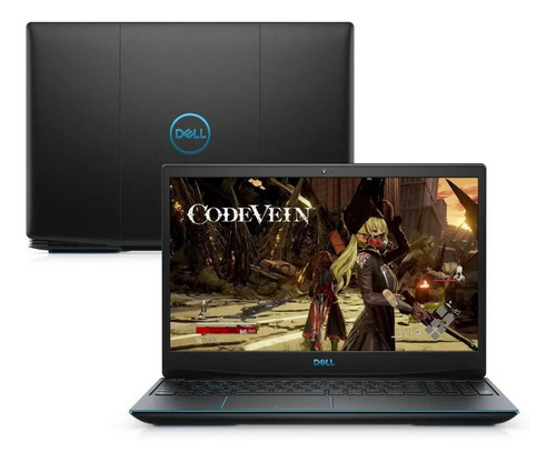 Novo Dell G3 Gamer Core I5 8gb 256ssd+1tb 1650 4gb 15,6 Fhd