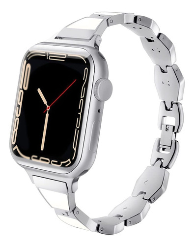 Correa Reloj Apple Para Mujer Acero Inoxidable 1.496 In 8 7