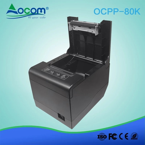Imagen 3 de 6 de Impresora Termica Comandera Ocom Ocpp 80k Usb Serial Red