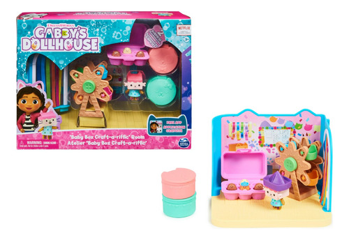 Gabby´s Dollhouse Casa Muñecas Gaby Cuarto Sala Hamster