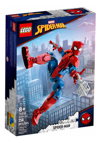 Lego Marvel - Figura De Spider-man (76226) Cantidad de piezas 258