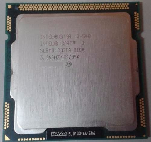 #382 Intel Core I3 540 Socket 1156 3.06ghz