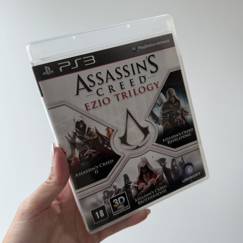 Jogo Assassins Creed: Ezio Trilogy - Ps3 Semi Novo (Recondicionado)