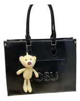 Comprar Cartera Para Laptop Cuero Pu Color Negro - Divina Chic