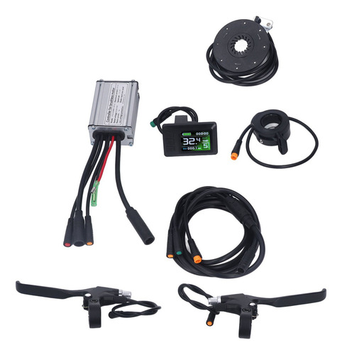 Kit De Control Eléctrico Con Freno De Mariposa Para Biciclet