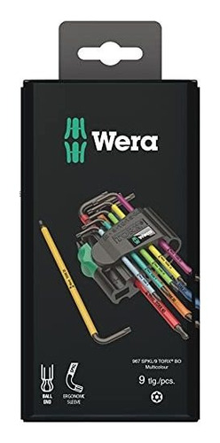 Juego Llaves Torx Wera 967 Spkl/9