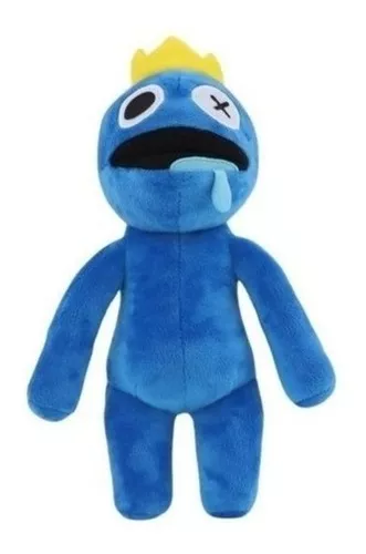 Bonecos Blue Babão Rainbow Friends Jogo Roblox Azul Pelúcia