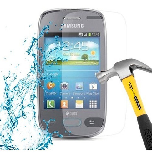 Lamina Protector De Pantalla Anti-shock Samsung Pocket Neo