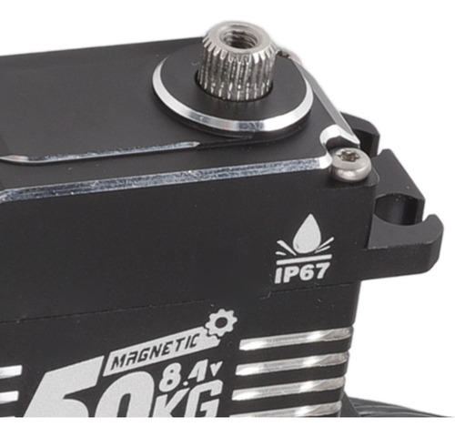 Servo De Dirección Rc Gear Flash Hobby Coreless De Alta Tors