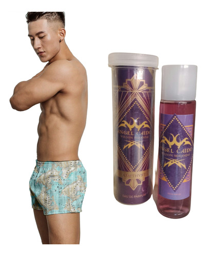 Pack Men Boxer Amethyst + Perfume Ángel Caído Amethyst 