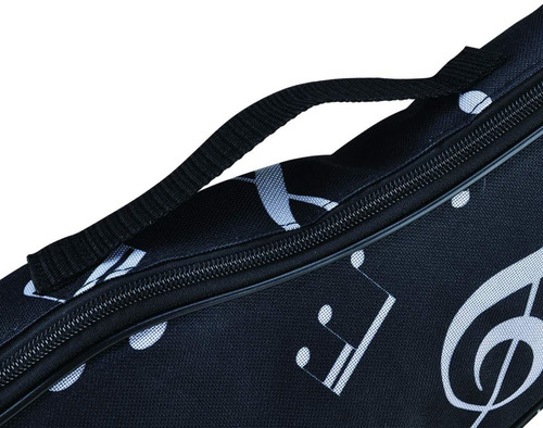 Bolsa Soprano Para Ukelele, 21 Pulgadas, Impermeable, Con No