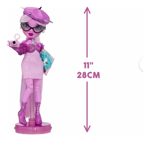 Rainbow High Muñeca Shadow Lavender Lynn Fashion