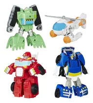 Comprar Figuras De Acción Transformers Rescue Bots Griffin Rock Team