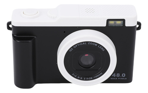 Cámara Digital 1080p, 48 Mp, Hd, Doble Portátil, Zoom Óptico