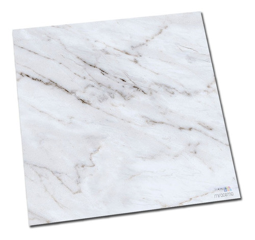 Ceramica Cañuelas 50x50 Napoles Gris Brillante Calacata 2da