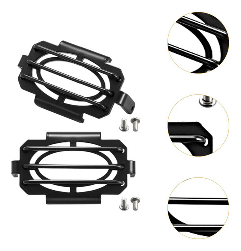 2x Protector De Lámpara Led De La Lámpara De La Lámpara