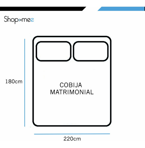 Cobija Super Suave, Cobertor Frazada Matrimonial, Premium