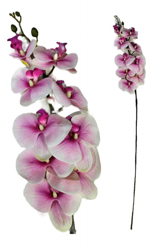 Vara De Orquidea Artificial Grande Tacto Natural 1 Metro