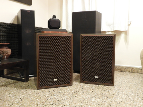 Bafles Sansui Sp-8100 - Únicos! Pioneer Hpm Jbl Yamaha Marrón (Usado)