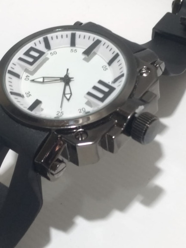 Pulseira Com Bisel E Pinos-relogio Oakley - Gearbox Titanium