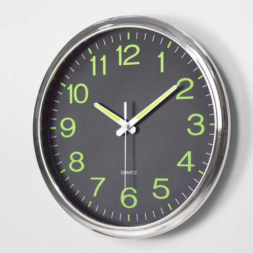 Moderno Reloj De Pared Redondo Decoración De La Oficina En