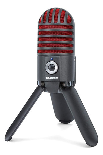 Samson Meteor Mic - Micrófono De Estudio Usb, Titanio Negro/