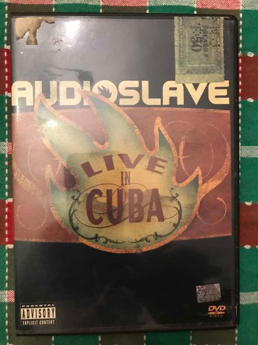 Audioslave Live In Cuba Dvd (cornell, Pearl Jam, Peppers)