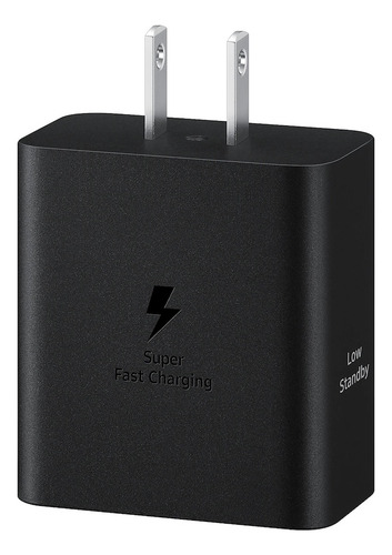 Cargador Ultra Rápido Samsung 50w Color Negro
