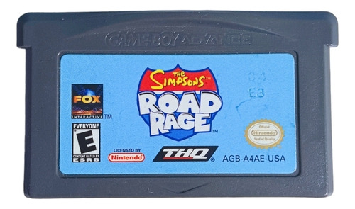 The Simpsons Road Rage Game Boy Advance 