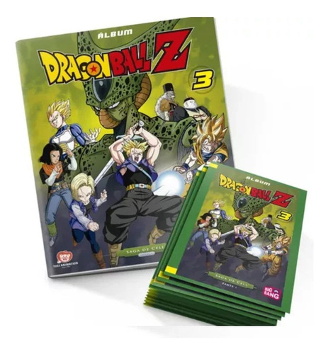 Láminas Individuales Completa Tu Albúm Dragon Ball Z 3 Cell