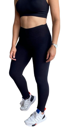 Calza Dama Deportiva Legging Lisa Excelente Calidad