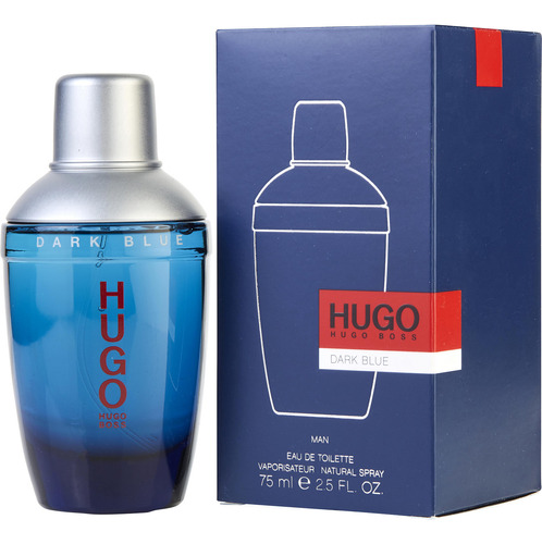 Eau De Toilette Hugo Boss Hugo, Color Azul Oscuro, 75 Ml, Pe