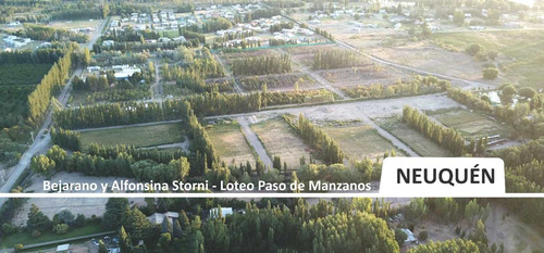 Venta Terreno En Paso De Manzanos, Neuquen 