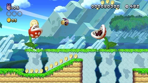 Jogo New Super Mario Bros U Deluxe Nintendo Switch Mídia Física