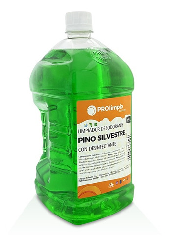 Limpiador Desinfectante Y Perfumador Pino Silvestre 1.5lt