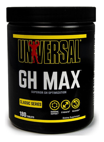 Gh Max Prohormonal Y Volumen 180 Comprimidos