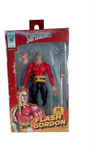 Flash Gordon Original Super Héroes Neca Nuevo 100% Original