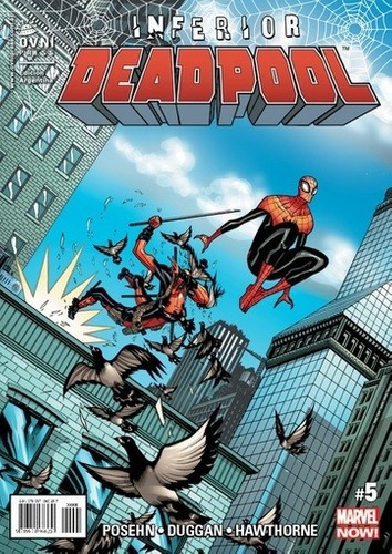 Deadpool Marvel Now 05 - Posehn, de Duggan Posehn. Editorial OVNI PRESS MARVEL en español