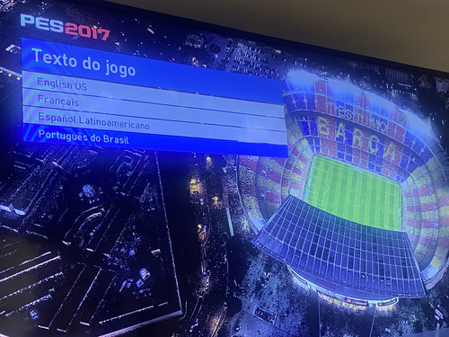 Pes 2017 Dublado Brasil Ps4 Físico Original !! (Usado)