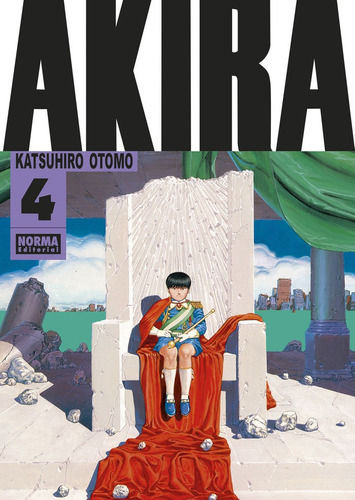 Akira B/n 04, De Katsuhiro Otomo. Editorial Norma Editorial, S.a., Tapa Blanda En Español