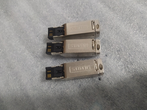 Siemens Conector Profinet Rj485 6gk1901-1bb10-2aa0 (3 Pzas)