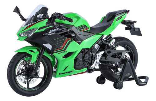1:12 Kawasaki 400 En Caja Gris - 1:12 Kawasaki Ninja 400 All