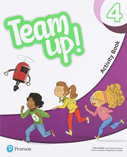 Libro Team Up! 4 Activity Book Print & Digital Interacti De