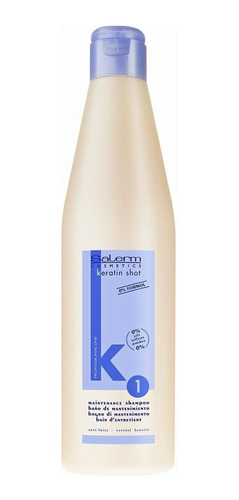 Keratin Shot Shampoo Salerm Libre De Sales 500ml
