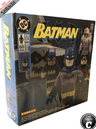 Medicom Kubrick Set Batman Robin Batgirl (original) (Usado)