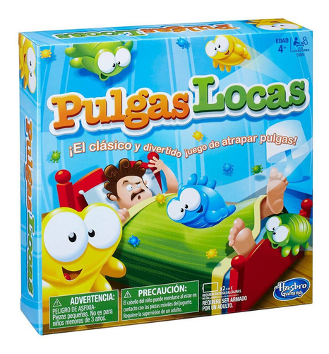 Pulgas Locas Juego De Mesa Con Accesorios Hasbro Original