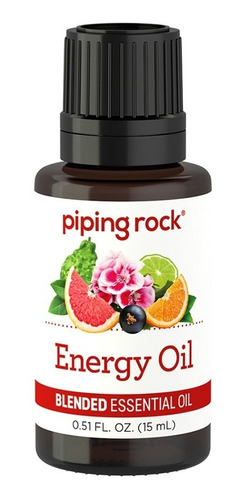 Aceite Esencial Energizante Aromaterapia Piping Rock 