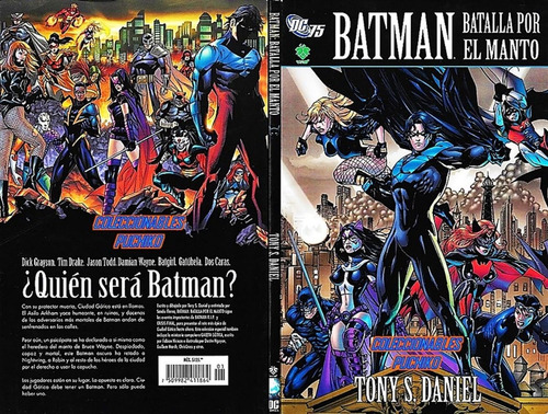 Dc Comics Batman Batalla Por El Manto Vid Robin Nightwing | Envío gratis