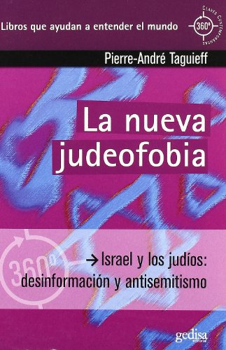 Libro Nueva Judeofobia Israel Y Los Judios Desinformacion -