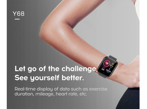 Reloj Inteligente Smartwatch Y68 / D20 Deportivo Ios Android